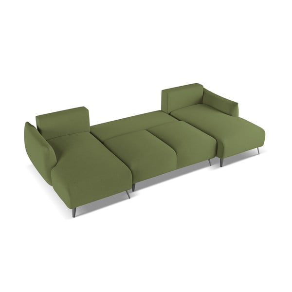 Zelená rohová pohovka Malie – Makamii-image-3