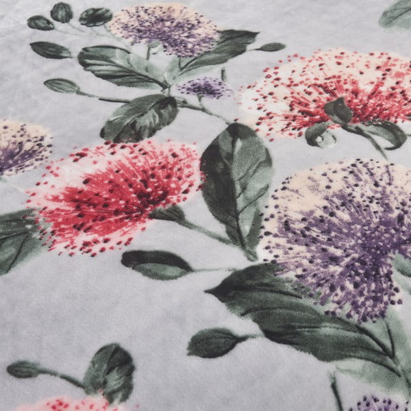 Svetlosivé mikroplyšové obliečky na jednolôžko 140x200 cm Margot – My House-image-2