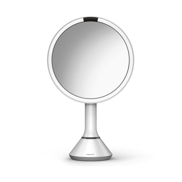 Kozmetické zrkadlo s osvetlením/zväčšovacie (5x) ø 20 cm Sensor – simplehuman