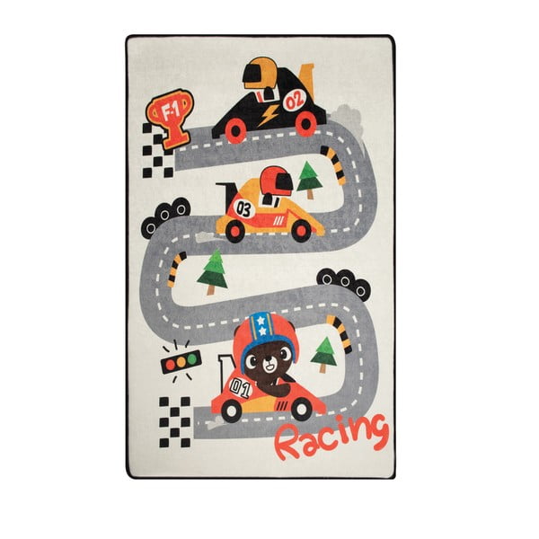 Detský koberec Race, 140 × 190 cm
