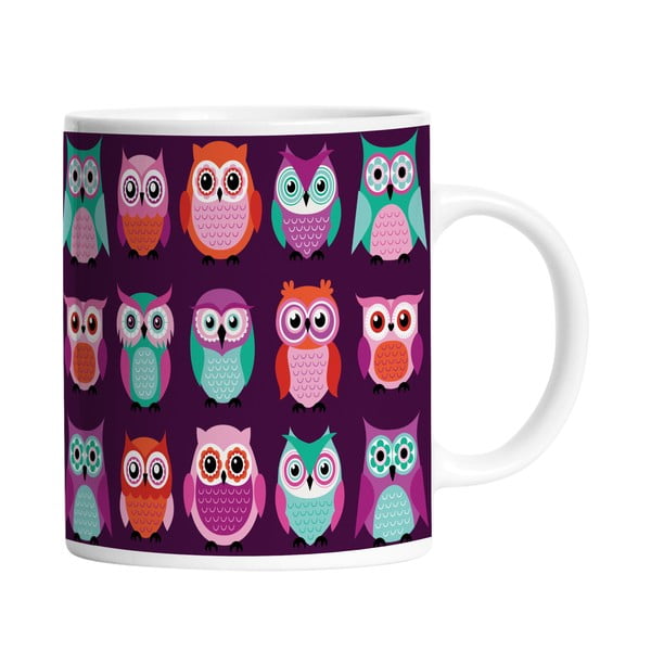Keramický hrnček Owl Friends, 330 ml