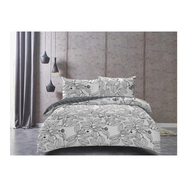 Obliečky na dvojlôžko z bavlneného saténu DecoKing Coloring, 200 × 220 cm-image-1