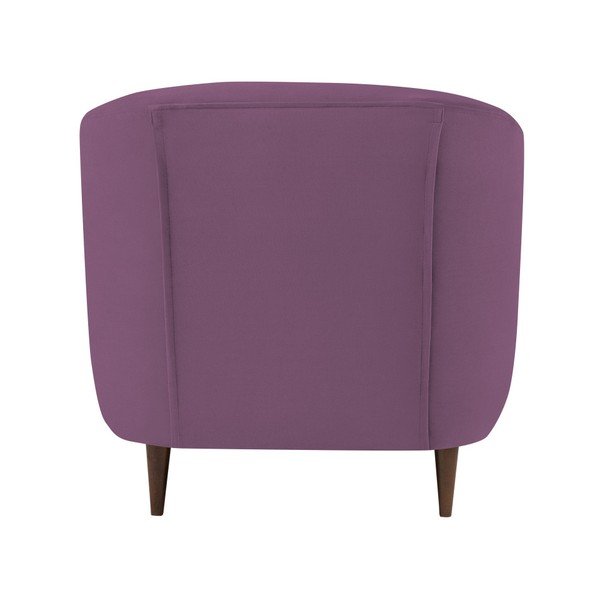 Fialové kreslo Kooko Home Love-image-3