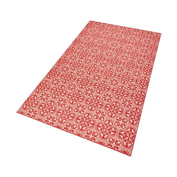 Červený koberec Hanse Home Gloria Pattern, 80 x 200 cm-image-3