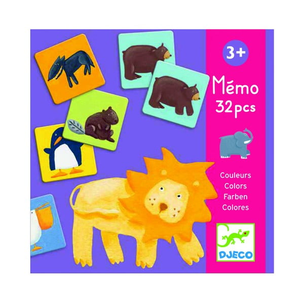 Detské pexeso Djeco Animals-image-1
