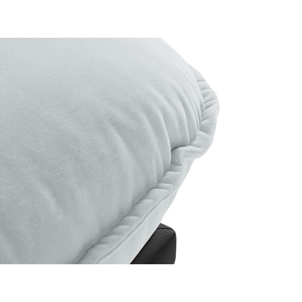 Svetlosivá zamatová leňoška (pravý roh) Auguste – Interieurs 86-image-1