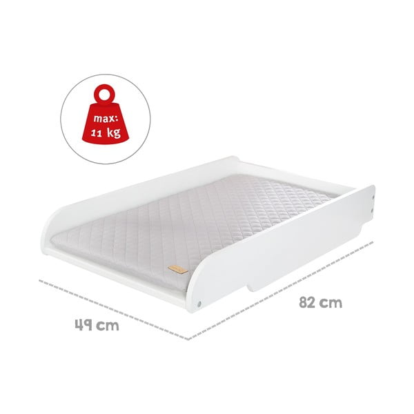 Biely prebaľovací pult Style – Roba-image-4