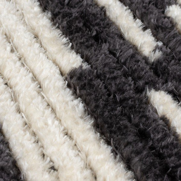 Čiernobiely koberec 120x170 cm Lina - Flair Rugs-image-3