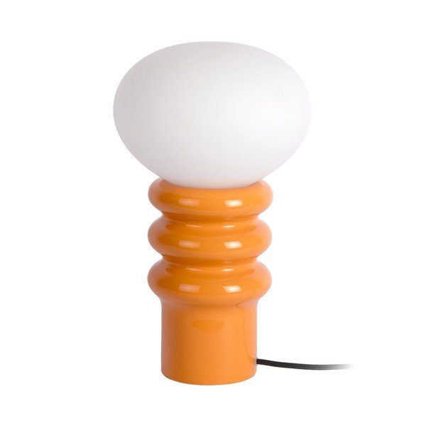Oranžová keramická stolová lampa (výška  33,5 cm) Catania Aro – Leitmotiv