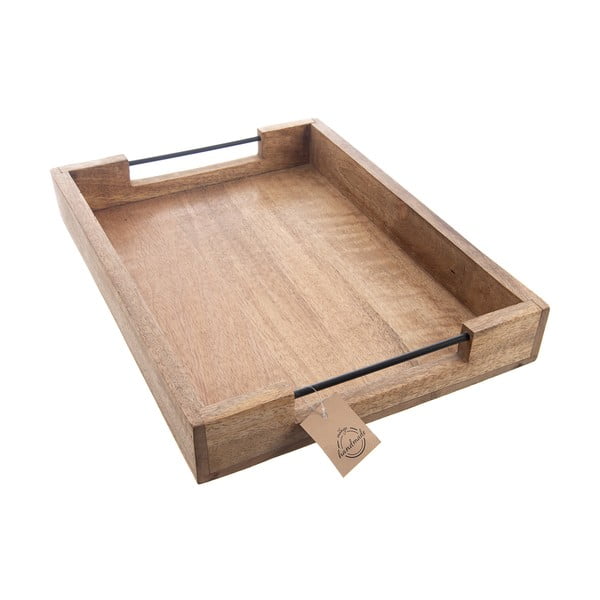 Drevená tácka 30x40,5 cm Mango – Orion-image-3