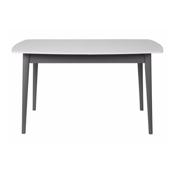 Sivý rozkladací jedálenský stôl Durbas Style Oslo, 150 × 90 cm