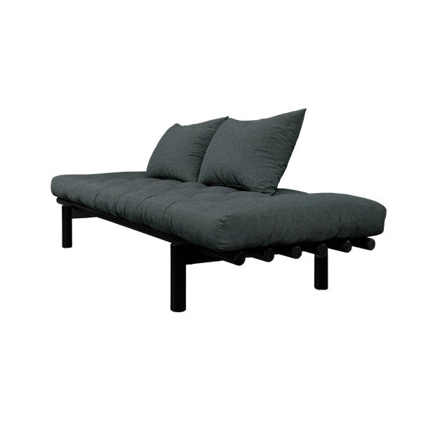 Pohovka s tmavosivým poťahom Karup Design Pace Black/Slate Grey-image-3