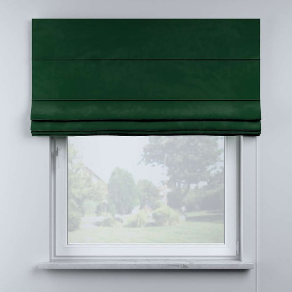 Zelená rímska roleta 170x130 cm Posh Velvet - Yellow Tipi-image-4