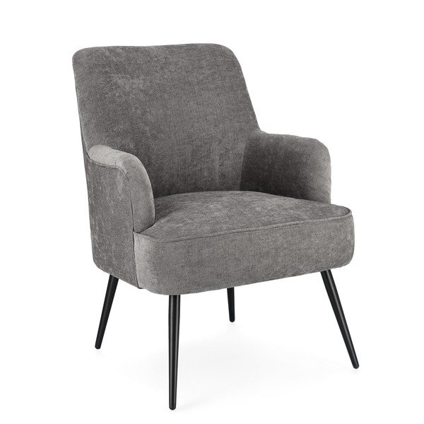 Sivé kreslo Ernestine – Yes Everyday