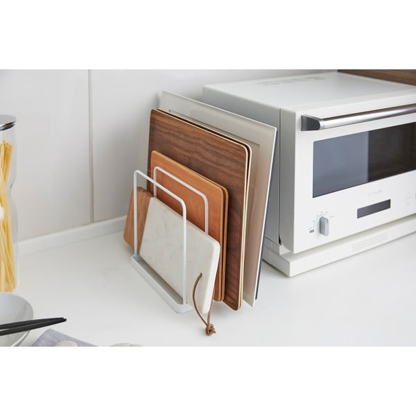 Biely kovový organizér Yamazaki Tower-image-4