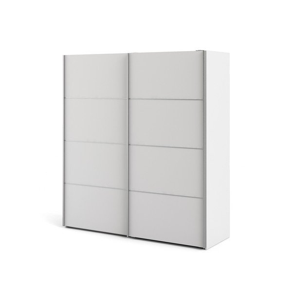 Biela šatníková skriňa Tvilum Verona, 182 x 202 cm-image-3