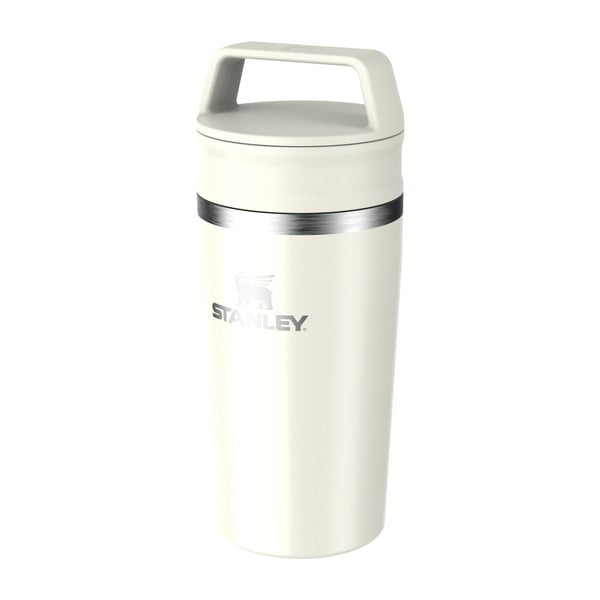 Krémovobiely termo hrnček z nehrdzavejúcej ocele 350 ml Café-To-Go Cream Gloss – Stanley-image-1