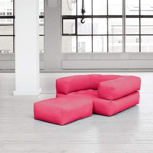 Variabilné kreslo Karup Cube Magenta-image-1