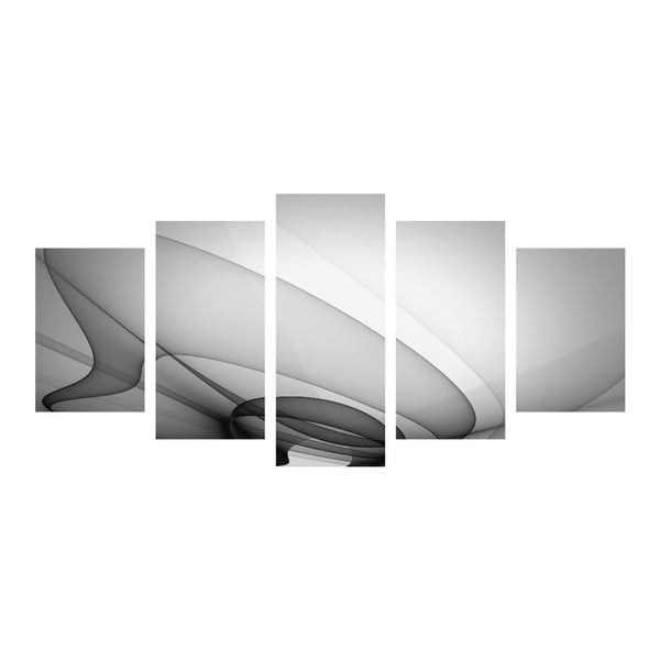 Viacdielny obraz Black&White Abstract