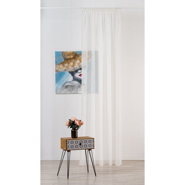 Krémovobiela záclona 300x260 cm Frida – Mendola Fabrics-image-1
