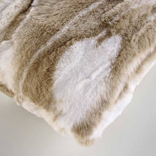 Dekoračný vankúš z umelej kožušiny 45x45 cm Cheyenne – douceur d'intérieur-image-2