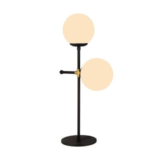 Čierna stolová lampa Squid Lighting Kruva, výška 55 cm