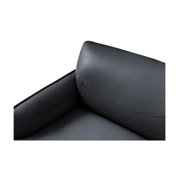 Modrá kožená pohovka Windsor & Co Sofas Neso, 175 x 90 cm-image-4