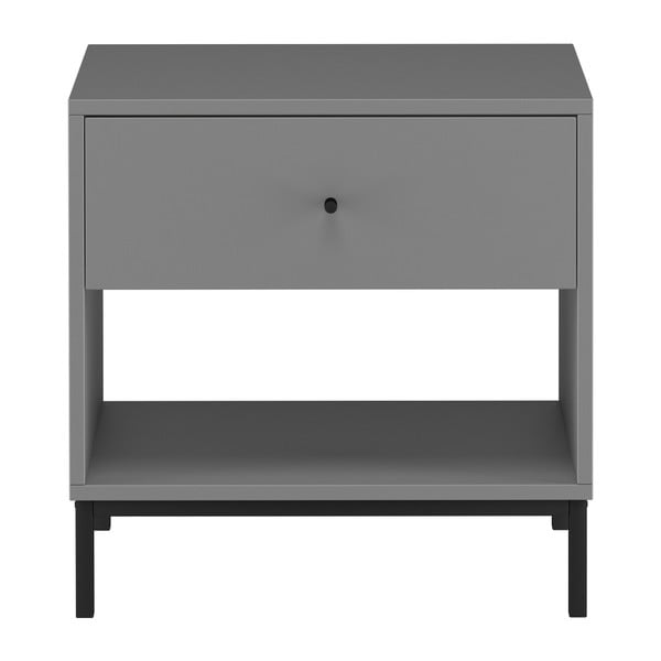 Sivý nočný stolík Celine – Støraa-image-3
