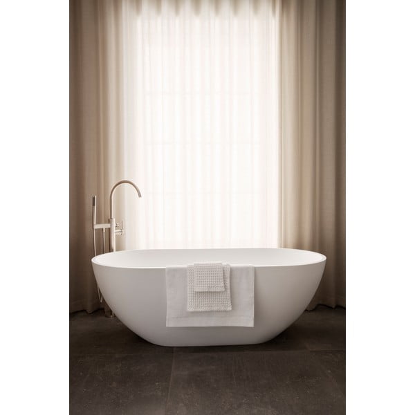 Biele vaflové bavlnené uteráky v súprave 2 ks 30x30 cm Caro – Blomus-image-1