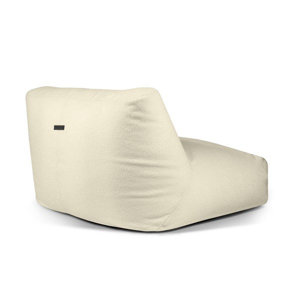 Krémový sedací vak z textílie buklé Sofa Tube – SLOWDOWN-image-4