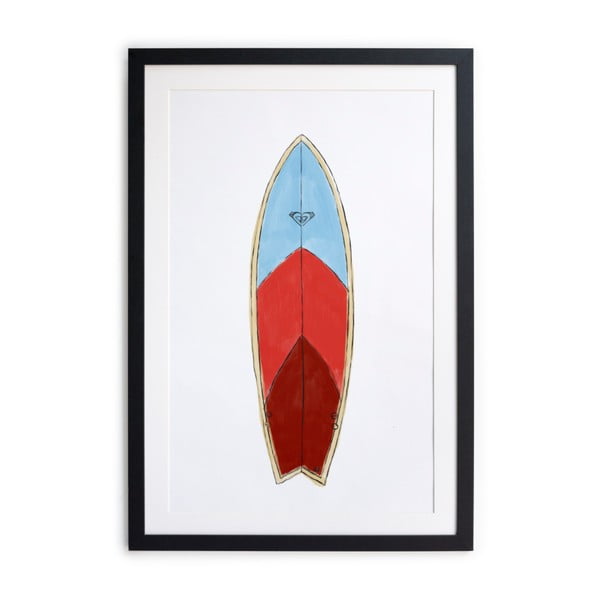 Obraz Really Nice Things Surf Board, 40 × 60 cm