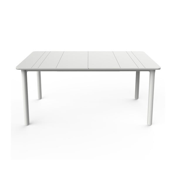 Biely záhradný stôl Resol NOA, 160 x 90 cm
