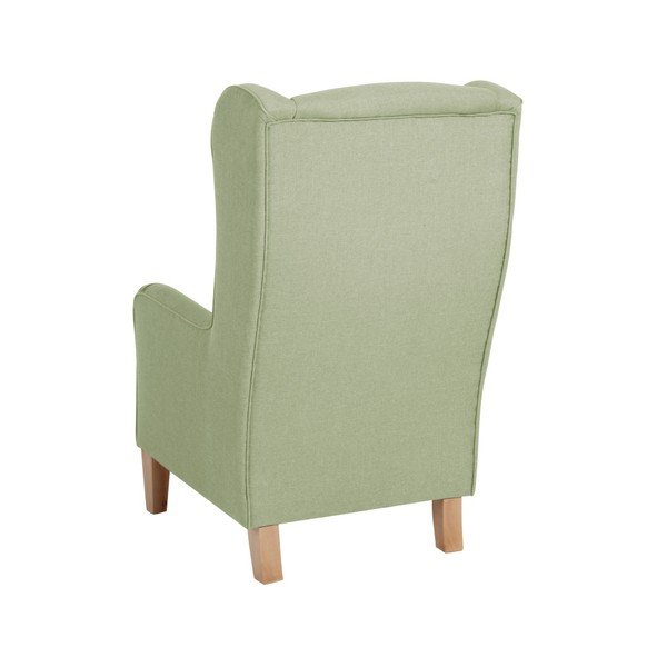 Zelené kreslo ušiak Max Winzer Bruno-image-4