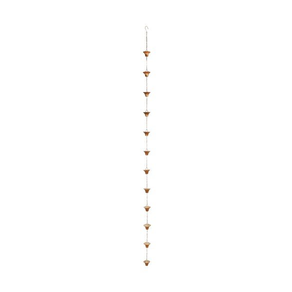 Ružová odkvapkávacia rúra Esschert Design, dĺžka 259 cm