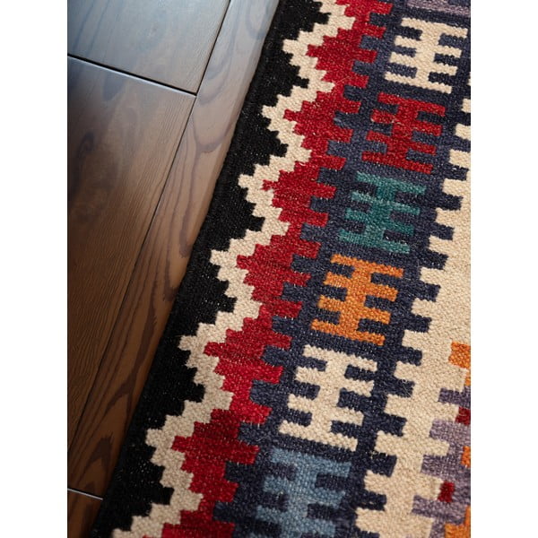 Červený obojstranný ručne tkaný vlnený koberec 200x290 cm Kamal Kian – Nouristan-image-4