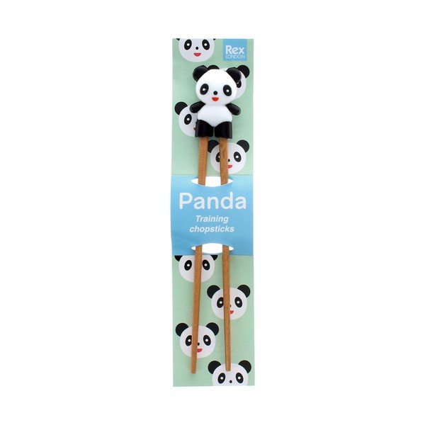 Drevené detské tréningové paličky v prírodnej farbe Panda – Rex London-image-4