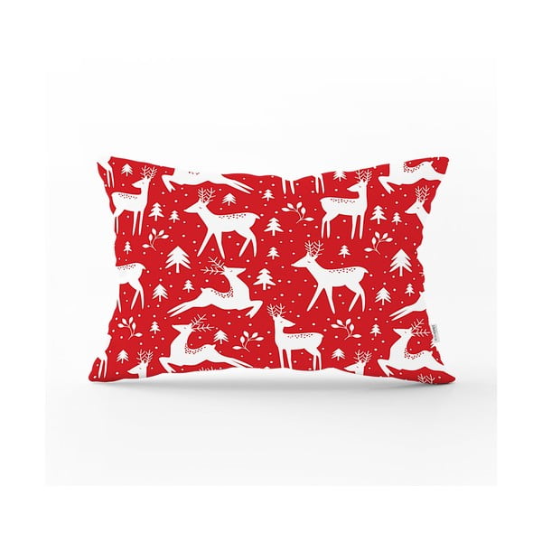 Vianočná obliečka na vankúš Minimalist Cushion Covers Reindeer, 35 x 55 cm