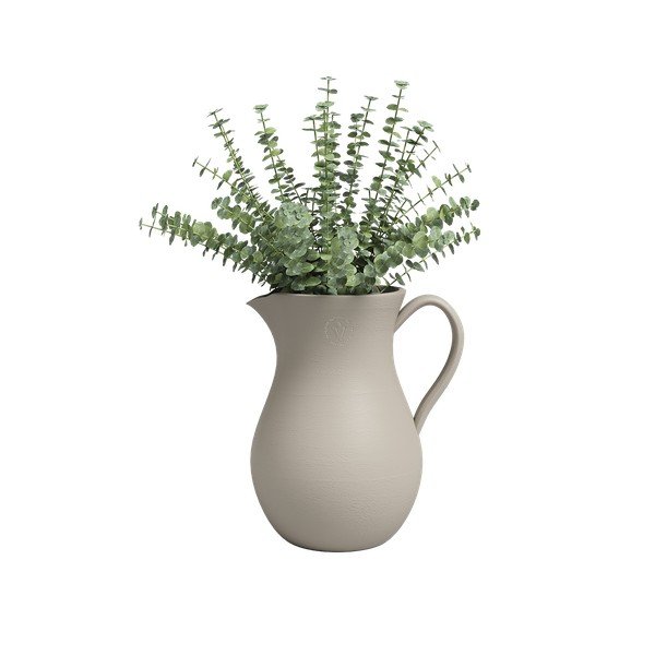 Béžová keramická ručne vyrobená váza (výška 30 cm) Harmonia – Artevasi-image-2