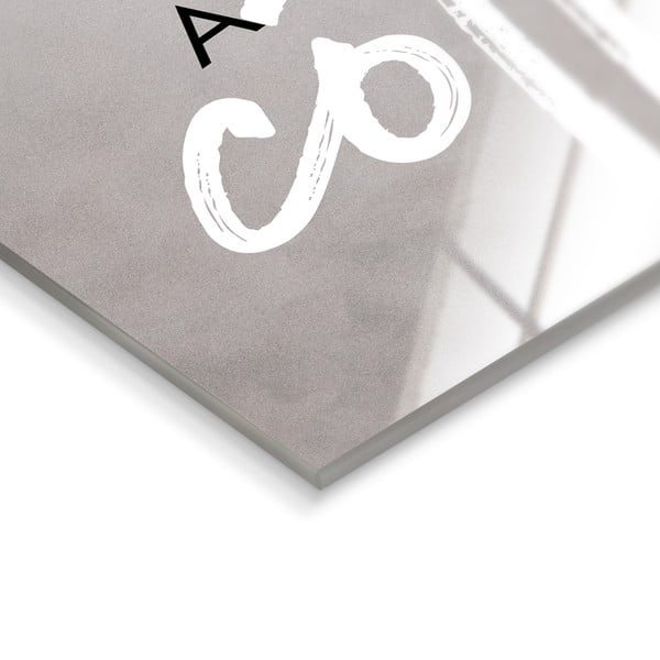 Nástenné hodiny Styler Glassclock Coffee Love, 20 × 60 cm-image-2