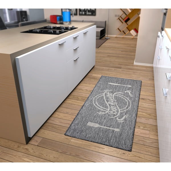 Sivobéžový behúň 62x150 cm Cucina – Hanse Home-image-1