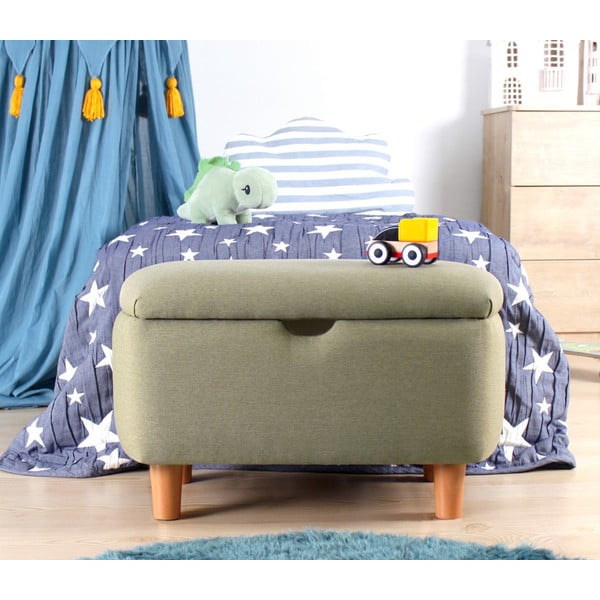 Svetlozelený detský puf Moouv – Artie-image-3