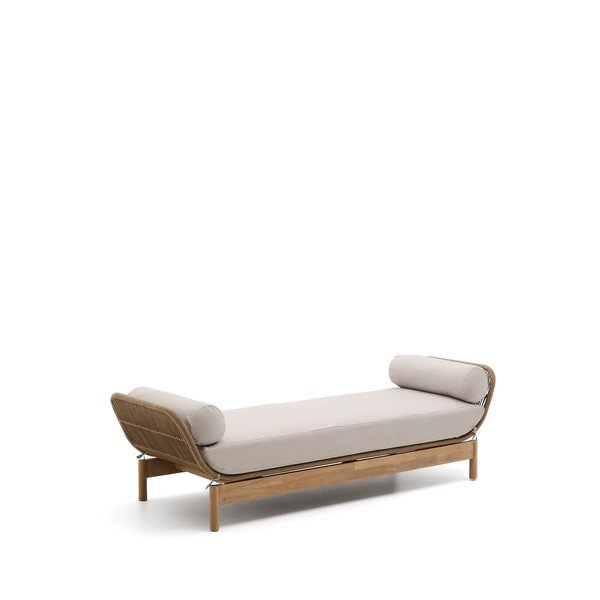 Záhradná pohovka z masívu akácie v prírodnej farbe Catalina – Kave Home-image-2