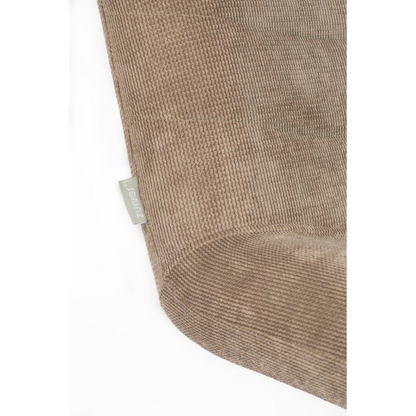 Béžové zamatové kreslo Bubba – Zuiver-image-1