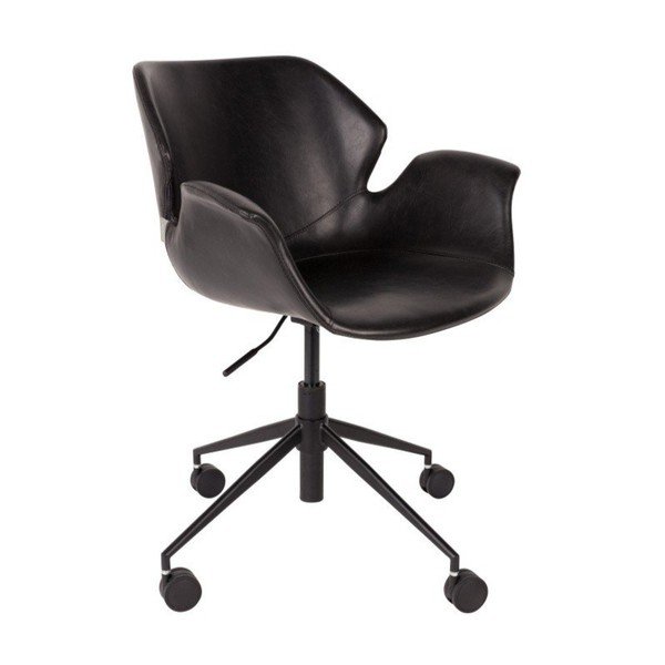 Čierna kancelárska stolička Zuiver Office Chair Nikki