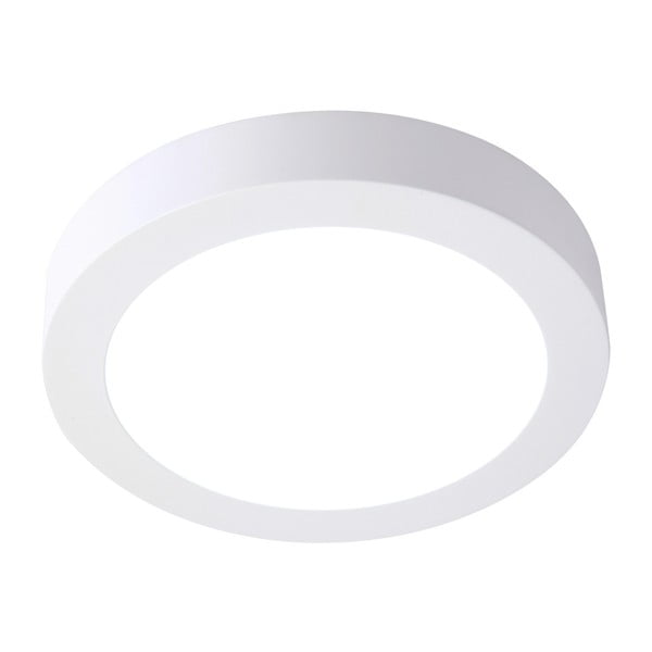 Biele kruhové stropné svietidlo SULION, ø 30 cm