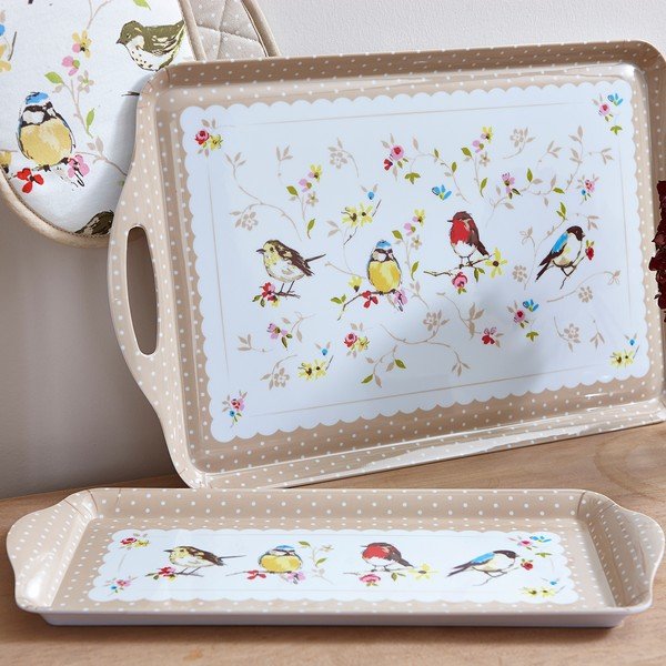 Malý servírovací podnos Cooksmart ® Dawn Chorus-image-1