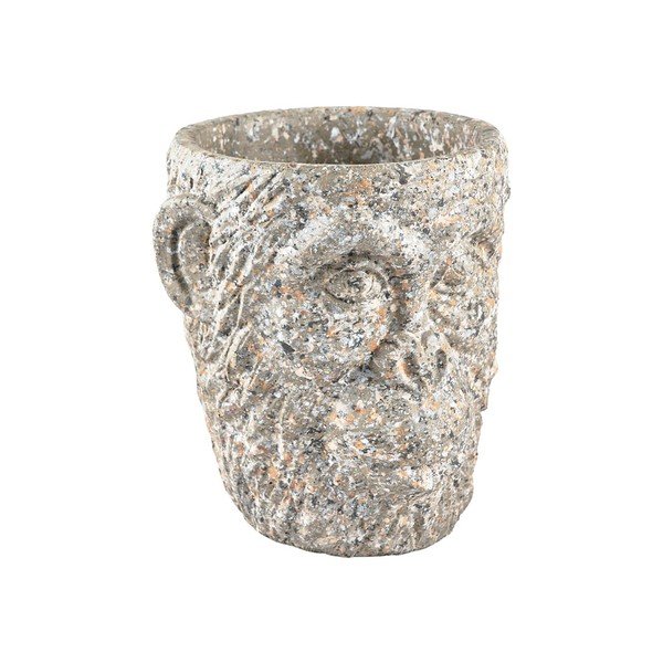 Cementový kvetináč Villa Collection Calbe, výška 22,5 cm-image-2