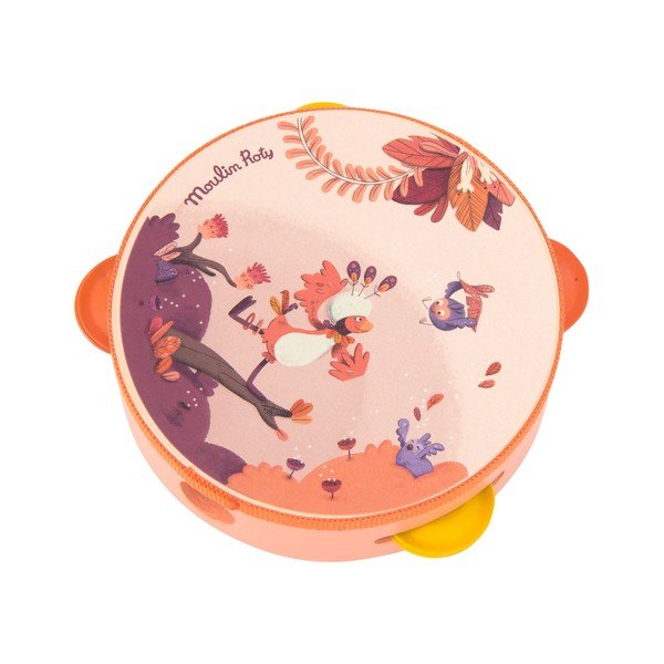 Hudobná hračka Tambourine – Moulin Roty-image-1
