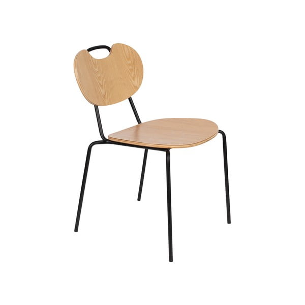 Jedálenské stoličky v súprave 2 ks v prírodnej farbe Aspen - White Label