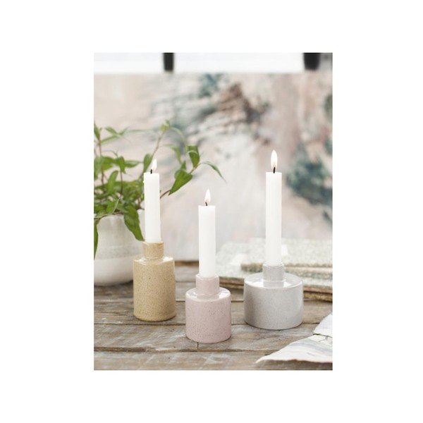 Kameninový svietnik A Simple Mess Ortona Glacier Grey, ⌀ 9 cm-image-3